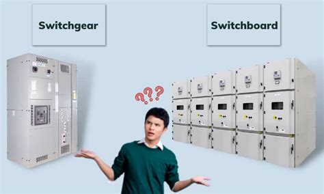 difference between switchgear and switchboard.